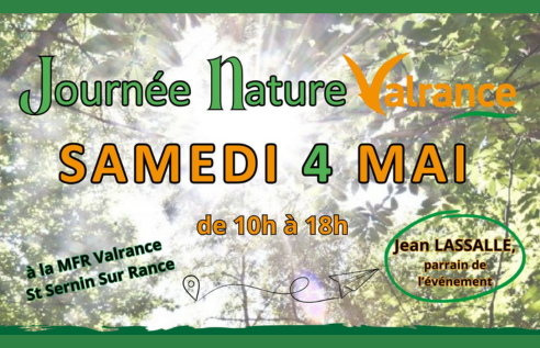 Portes ouvertes et 1ere Journée nature à la MFR de Valrance       